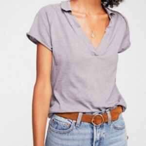 We the Free Pop Your Collar Tee